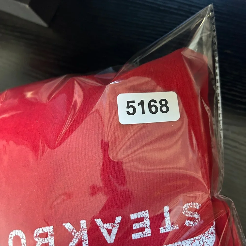 Freddys Steakburgers Gildan Heavy Blend Hoodie Adult L Red Pullover Sweatshirt - Picture 8 of 8